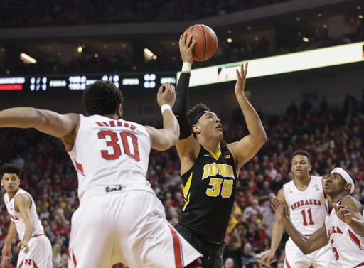 Iowa Nebraska Basketball